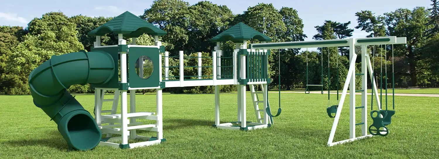 Join the fun with our beautifully designed, durable playsets.