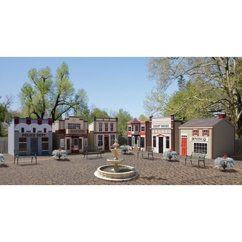 Amish Little Town Playhouse Collection Kit