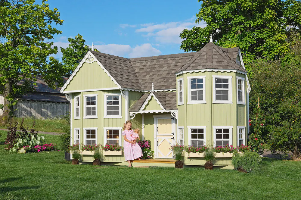 Amish Queen Anne Victorian Playhouse