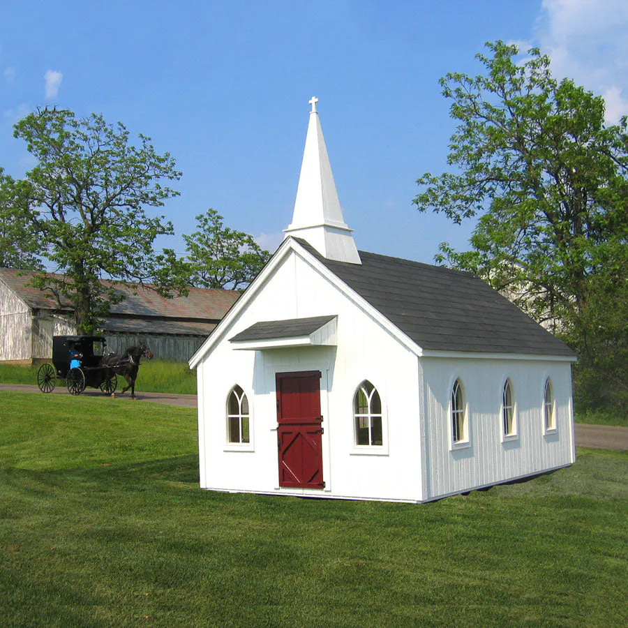 Amish Little Sanctuary Chapel Playhouse