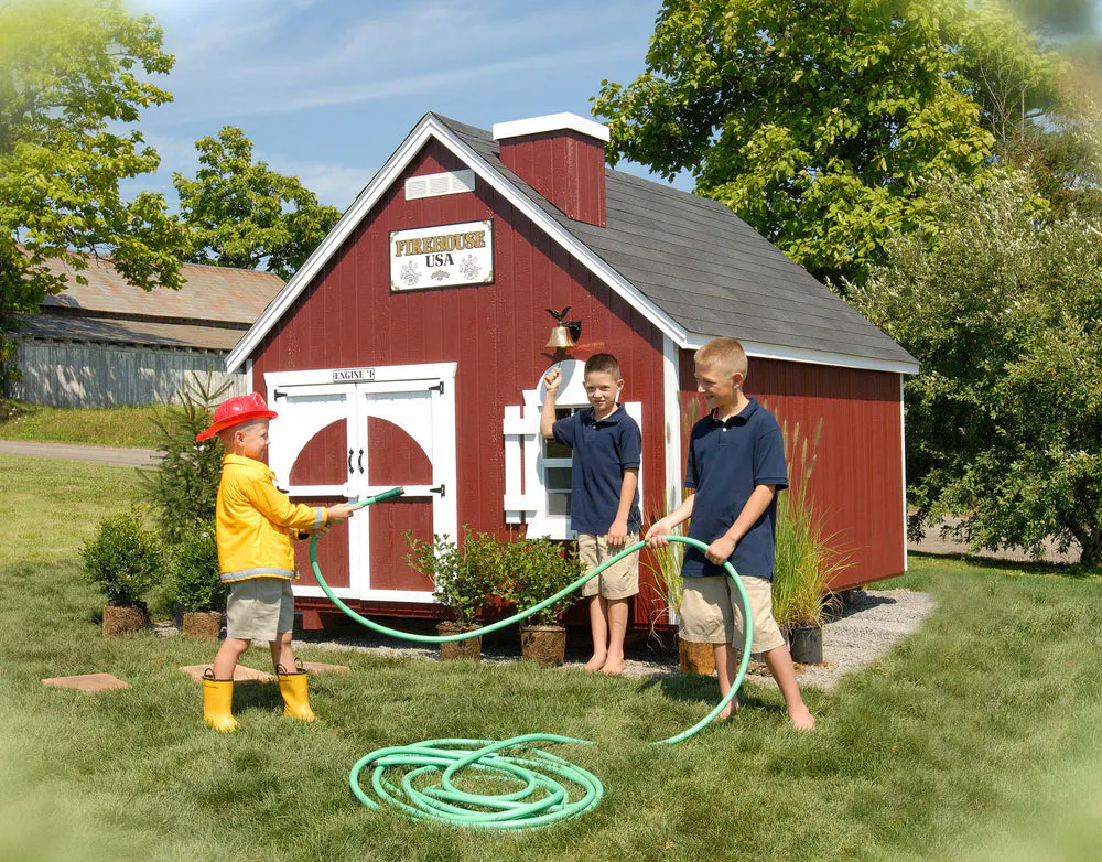 Amish Fire Brigade Station Playhouse