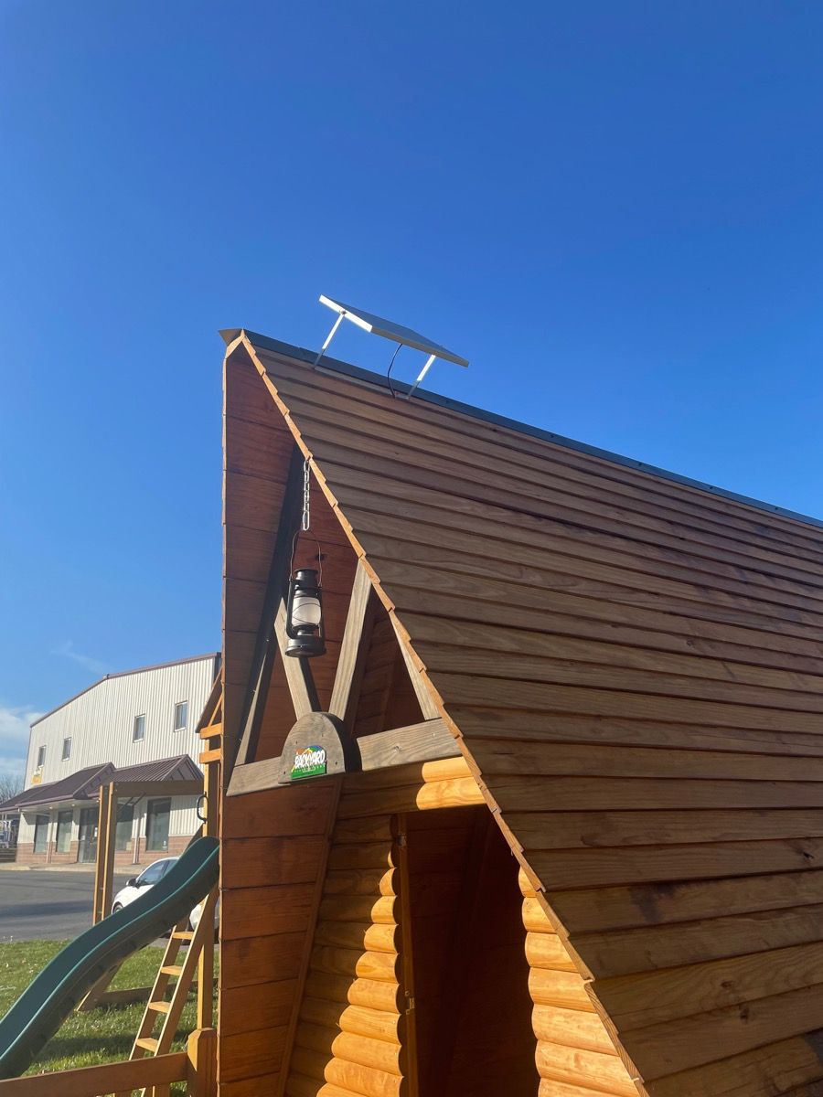 Amish Pioneer Teepee Camp Playhouse Kit