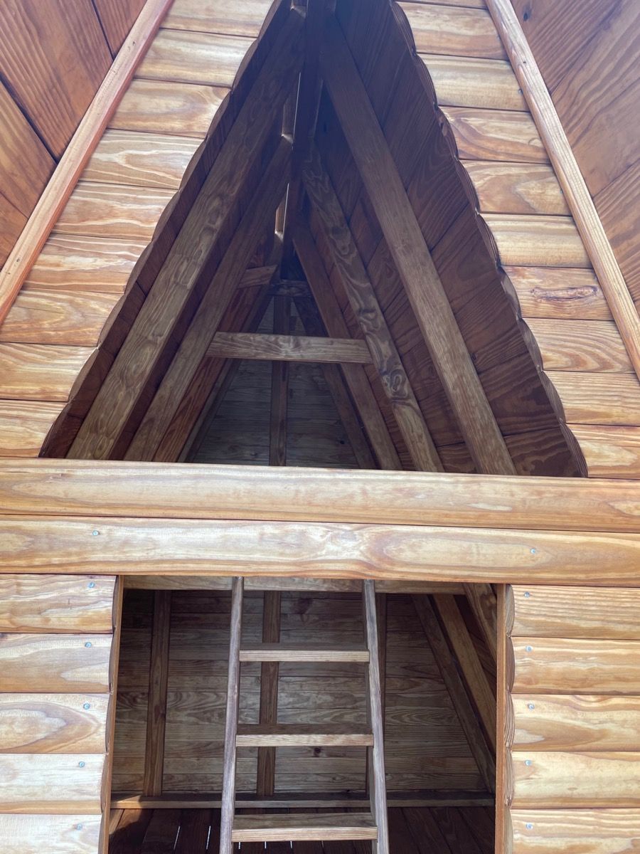Amish Pioneer Teepee Camp Playhouse Kit