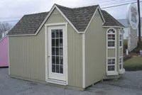 Amish Grand Estate Portico Playhouse