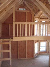 Amish Grand Estate Portico Playhouse