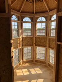 Amish Grand Estate Portico Playhouse